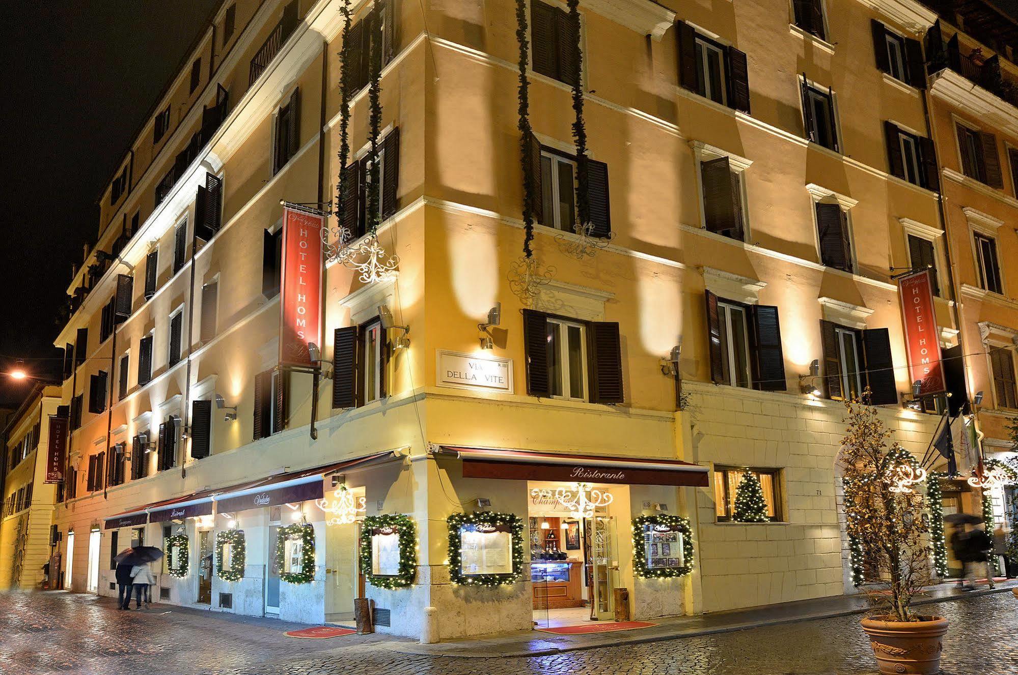 Hotel Homs Rom Exteriör bild